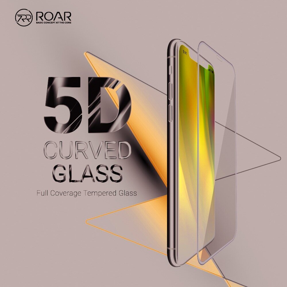 Kaitseklaas Roar 5D Full Glue Samsung Galaxy A32 5G hind ja info | Ekraani kaitsekiled | kaup24.ee