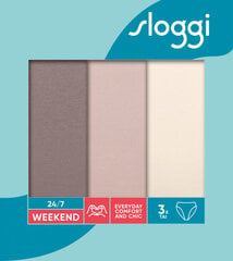 Трусики Sloggi 24/7 Weekend Tai C3P, 3 шт. цена и информация | Женские трусики | kaup24.ee