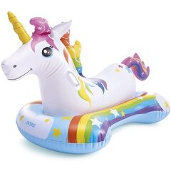 Täispuhutav parv Intex Unicorn Ride-On, 163x86 cm цена и информация | Надувные и пляжные товары | kaup24.ee