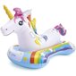 Täispuhutav parv Intex Unicorn Ride-On, 163x86 cm цена и информация | Täispuhutavad veemänguasjad ja ujumistarbed | kaup24.ee