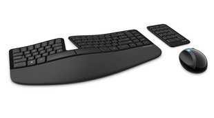 Microsoft Sculpt Ergonomic цена и информация | Клавиатура с игровой мышью 3GO COMBODRILEW2 USB ES | kaup24.ee