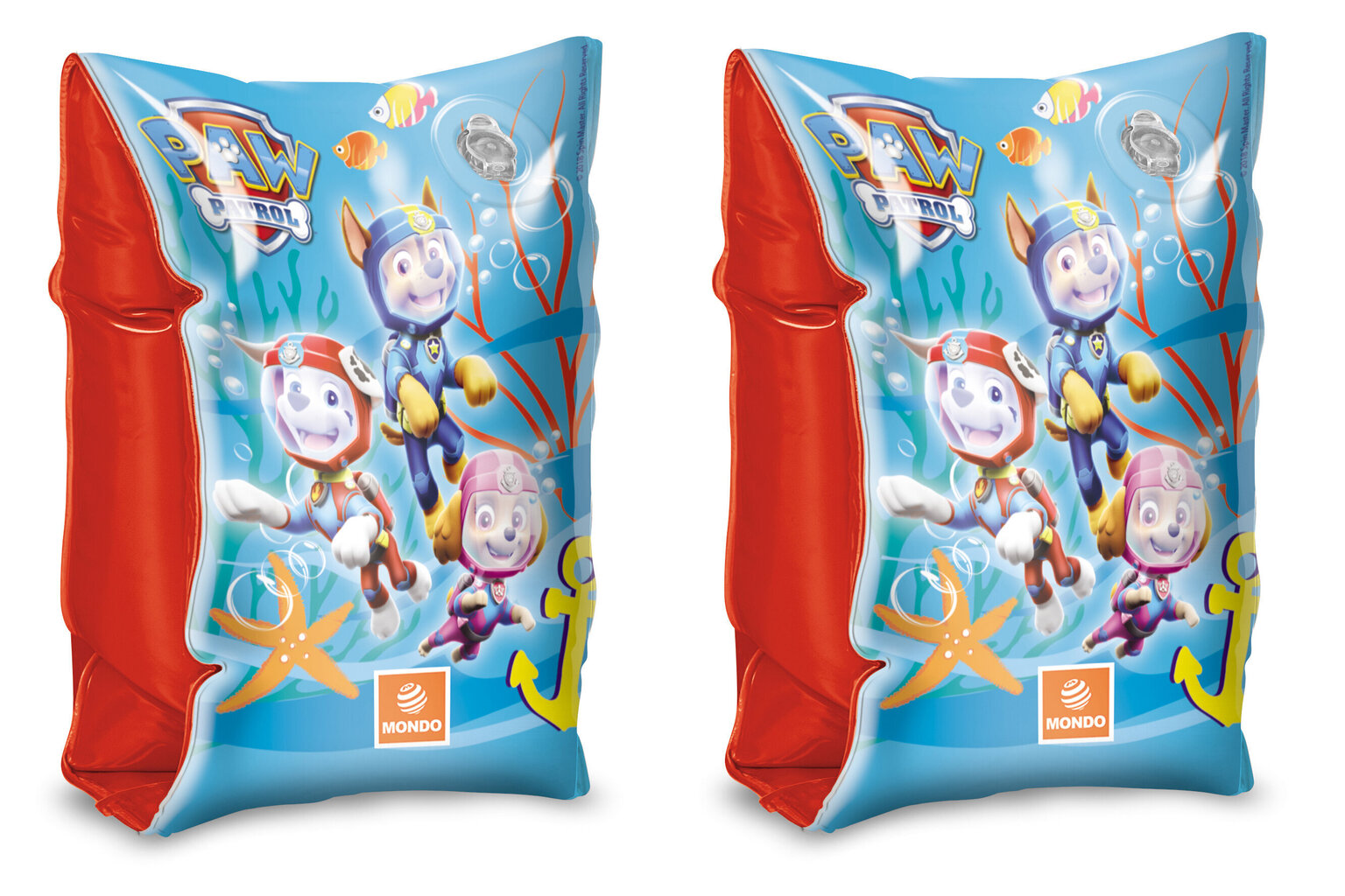 Täispuhutavad kätised Paw Patrol, 15x25 cm hind ja info | Ujumisvestid ja -kätised | kaup24.ee