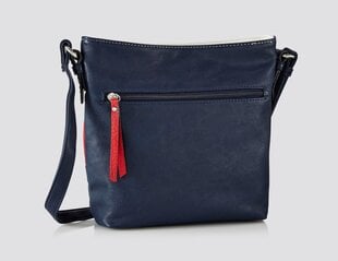 Tom Tailor сумка через плечо Ellen, тёмно синяя - красная цена и информация | Женские сумки | kaup24.ee