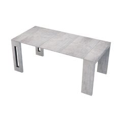 Pikendatav laud Selsey Roma 120 cm, hall hind ja info | Köögi- ja söögilauad | kaup24.ee