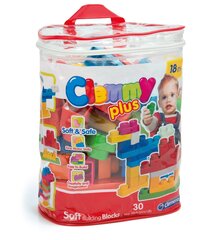 Блоки Clementoni Clemmy Plus. 30 шт., с сумкой цена и информация | Игрушки для малышей | kaup24.ee