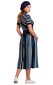 Elegantne kootud kleit, sinine hind ja info | Kleidid | kaup24.ee