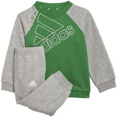 Spordikostüüm Adidas I Bl Fl Jog Grey Green цена и информация | Комплекты для мальчиков | kaup24.ee