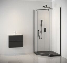 Душевая кабина Liveno Rubi Black, 80x80см цена и информация | Liveno Сантехника, ремонт, вентиляция | kaup24.ee