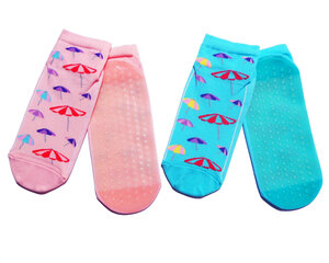 Не скользящие детские пляжные носки для ползанья «Мячики» цена и информация | Носки, колготки для девочек | kaup24.ee