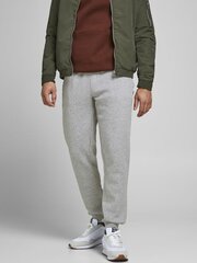 Jack & Jones meeste dressipüksid 12195726*01, helehall hind ja info | Meeste püksid | kaup24.ee