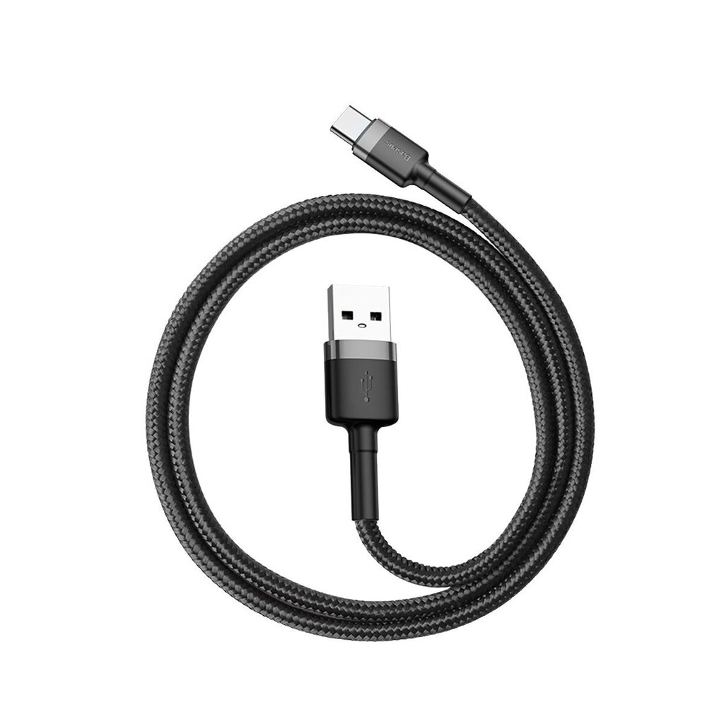 Baseus Durable Nylon Braided Wire, USB - C, 0,5 m hind ja info | Mobiiltelefonide kaablid | kaup24.ee