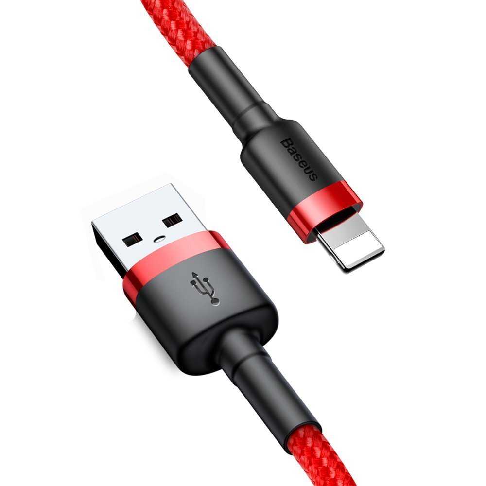 Baseus Durable Nylon Braided Wire, USB, 0,5 m цена и информация | Mobiiltelefonide kaablid | kaup24.ee