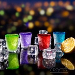 Разноцветные ледяные бокалы цена и информация | Стаканы, фужеры, кувшины | kaup24.ee