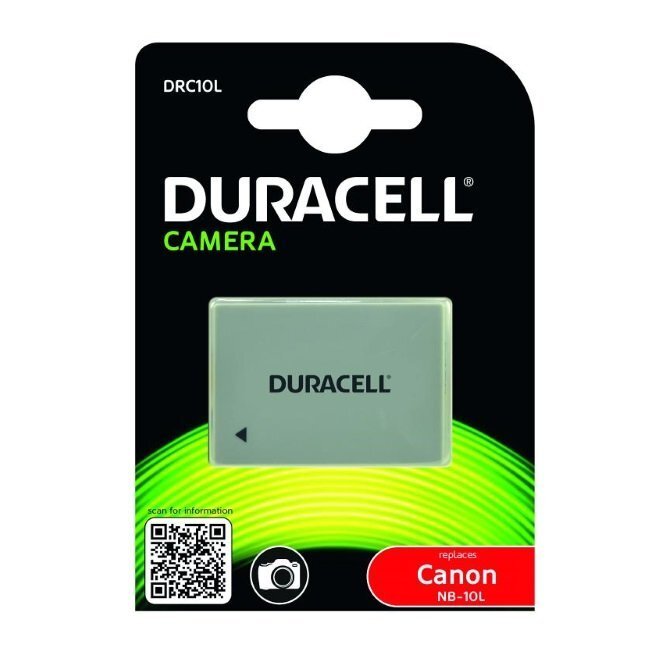 Aku Duracell, analoog Canon NB-10L, Samsung BP1130, 820mAh цена и информация | Akud, patareid fotoaparaatidele | kaup24.ee