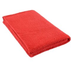 Rätik 75 x150 cm, punane, 400 g hind ja info | Rätikud, saunalinad | kaup24.ee