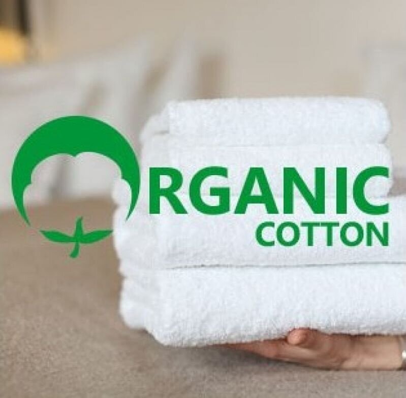 ORGANIC rätik 50x70 cm, valge, 450 g hind ja info | Rätikud, saunalinad | kaup24.ee