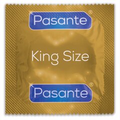 Презервативы Pasante King Size (большие), 12 шт цена и информация | Презервативы | kaup24.ee