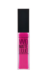 Vedel huulevärv Maybelline New York Color Sensational Vivid Matte 8 ml, 15 Electric Pink цена и информация | Помады, бальзамы, блеск для губ | kaup24.ee