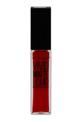 Maybelline Color Sensational Vivid Matte Liquid huulepulk 8 ml, 30 Fuchsia Ecstasy цена и информация | Помады, бальзамы, блеск для губ | kaup24.ee