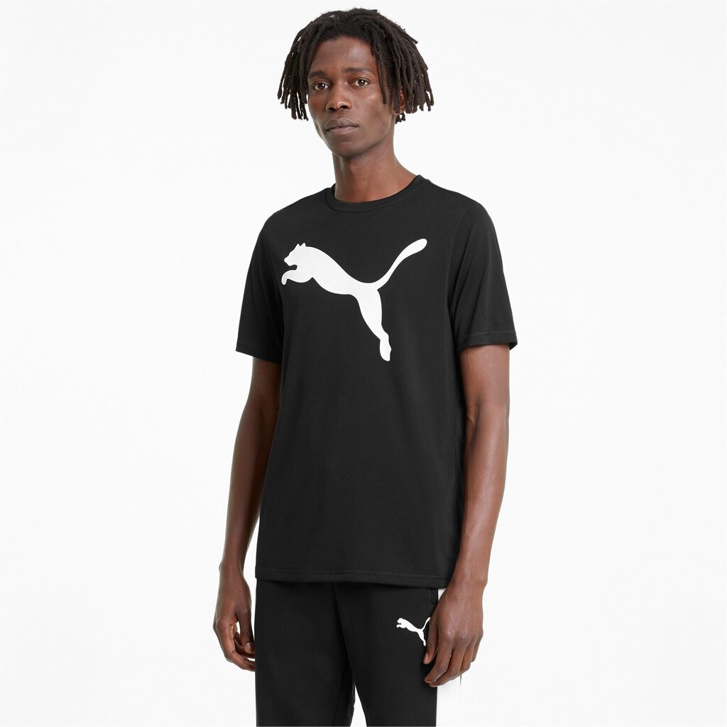 T-särk Puma Active Big Logo T Black hind ja info | Meeste T-särgid | kaup24.ee