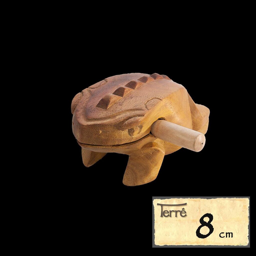 Konna helipill Terre Sound Frog 8 cm hind ja info | Löökriistad | kaup24.ee