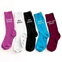 Naiste sokkide komplekt "My hobbies socks" hind ja info | Lõbusad sokid | kaup24.ee