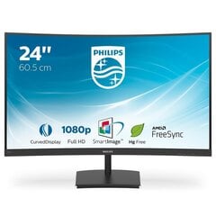 Philips 241E1SC/00, 23.8" цена и информация | Мониторы | kaup24.ee