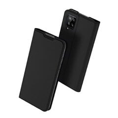 Dux Ducis Premium серии Skin Pro с Магнитной фиксацией Чехол-книжка для Samsung Galaxy A12 (A125F) Черный цена и информация | Чехлы для телефонов | kaup24.ee