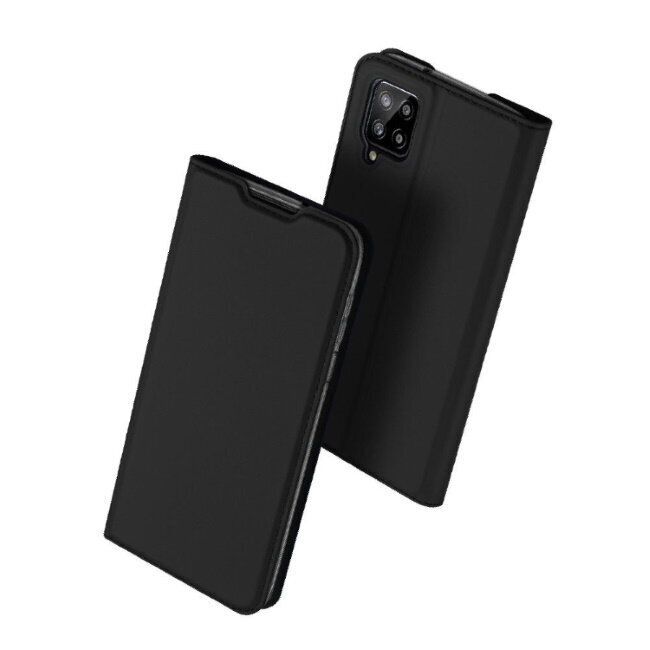 Telefoniümbris Dux Ducis Skin Pro sobib Samsung Galaxy A12, must hind ja info | Telefoni kaaned, ümbrised | kaup24.ee