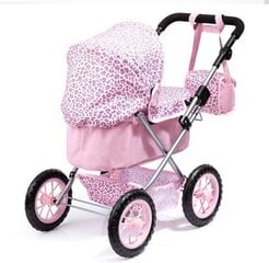 Nukukäru Bayer Dolls Pram Trendy, roosa hind ja info | Tüdrukute mänguasjad | kaup24.ee