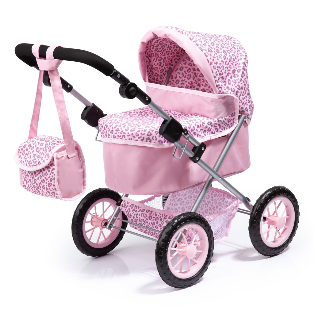 Nukukäru Bayer Dolls Pram Trendy, roosa hind ja info | Tüdrukute mänguasjad | kaup24.ee