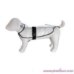 425455 TRIXIE Dog Raincoat "Tarbes" XS 30 cm PVC Transparent цена и информация | Одежда для собак | kaup24.ee