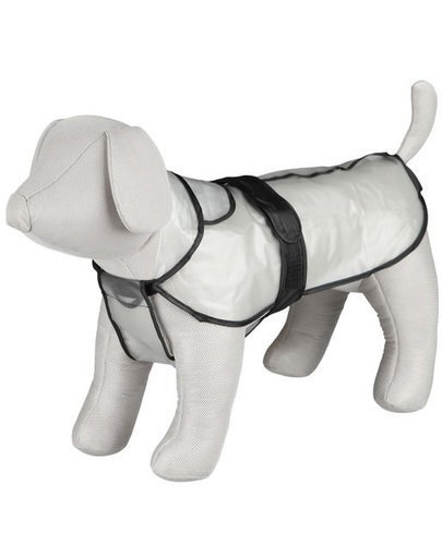 425455 TRIXIE Dog Raincoat "Tarbes" XS 30 cm PVC Transparent hind ja info | Riided koertele | kaup24.ee