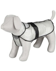 425459 TRIXIE Dog Raincoat "Tarbes" M 46 cm PVC Transparent hind ja info | Riided koertele | kaup24.ee