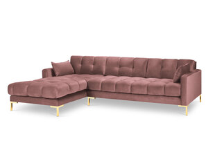 Мягкий уголок Micadoni Home Mamaia 5S-V, розовый цена и информация | Угловые диваны | kaup24.ee