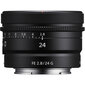 Sony FE 24mm F2.8 G (Black) | (SEL24F28G) цена и информация | Objektiivid | kaup24.ee