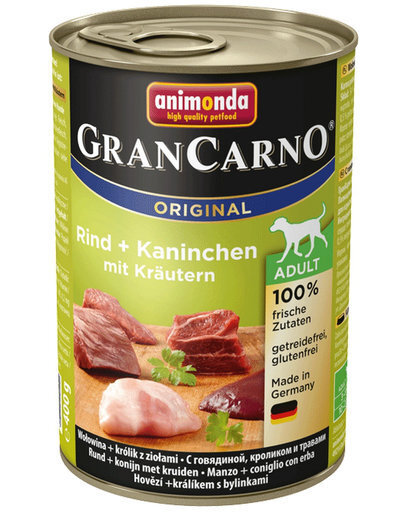 Animonda Grancarno konserv, 800 g hind ja info | Konservid koertele | kaup24.ee