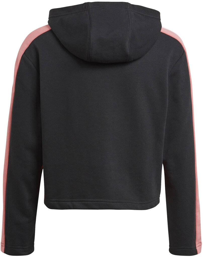 Spordikostüüm Adidas G Hooded Crop Ts Black hind ja info | Komplektid tüdrukutele | kaup24.ee