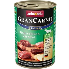 Консервы для собак c говядиной, мясом оленины и яблоками Animonda Grancarno 800 г цена и информация | Консервы для собак | kaup24.ee