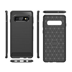 Telefoniümbris Carbon, Xiaomi Poco X2, must hind ja info | Telefoni kaaned, ümbrised | kaup24.ee