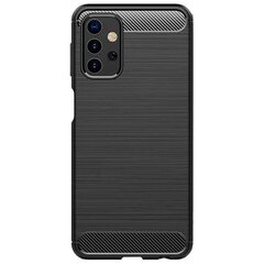 Telefoniümbris Hallo Antishock Carbon Samsung Galaxy A32 5G Must hind ja info | Telefoni kaaned, ümbrised | kaup24.ee