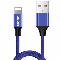 Baseus Yiven Lightning Cable 120cm 2A (Blue) цена и информация | Borofone 43757-uniw | kaup24.ee