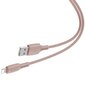 Laadimis- / andmesidekaabel USB - Lightning Baseus Colorful 1.2m, roosa hind ja info | Mobiiltelefonide kaablid | kaup24.ee