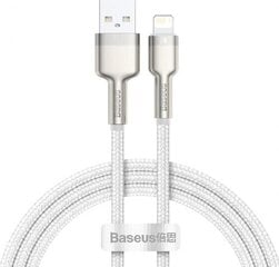 Baseus Cafule Series Кабель USB Į Lightning 2.4A 1м Белый CALJK-A02 цена и информация | Кабели для телефонов | kaup24.ee