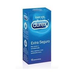 Durex kondoomid Extra Safe (Extra Seguro) 12tk hind ja info | Kondoomid | kaup24.ee