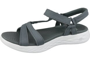 Naiste sandaalid Skechers, hall hind ja info | Naiste sandaalid | kaup24.ee