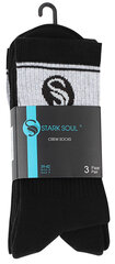 Meeste spordisokid Stark Soul Retro 2141, 3 paari, must hind ja info | Meeste sokid | kaup24.ee