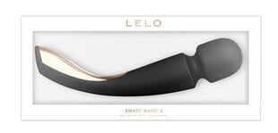 Lelo Smart Wand massaažipead ja vibraator - must hind ja info | Vibraatorid | kaup24.ee