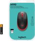 Logitech M190, punane hind ja info | Hiired | kaup24.ee