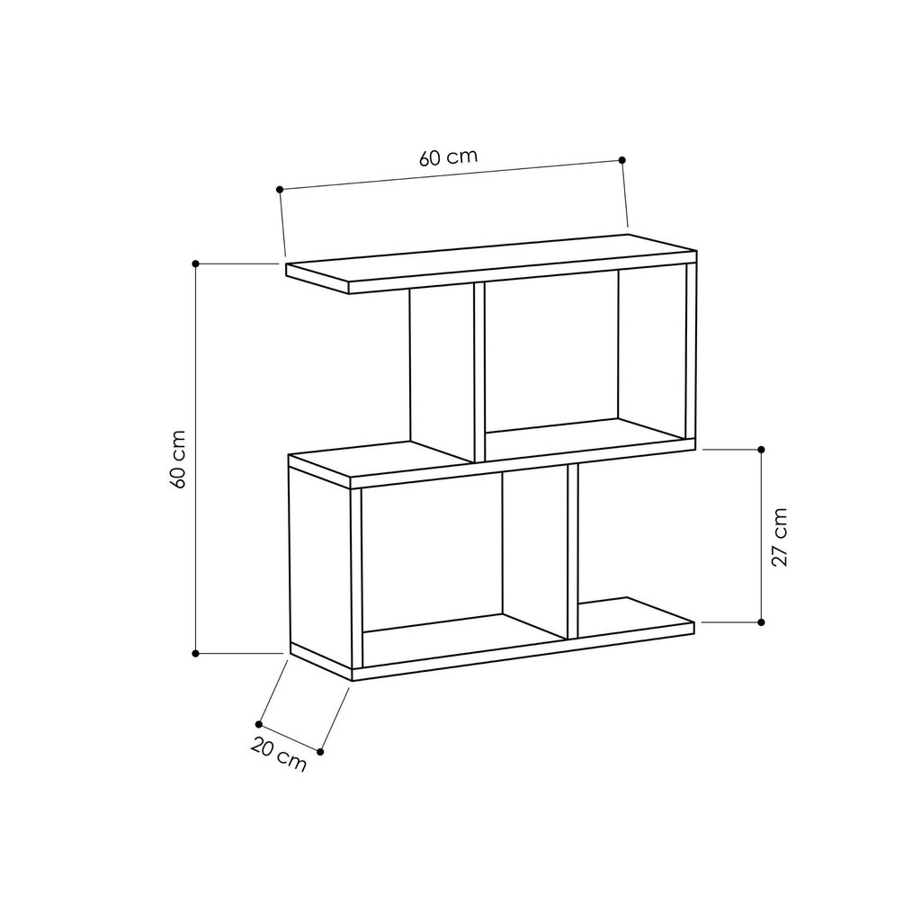 Diivanilaud Kalune Design 855(III), valge цена и информация | Diivanilauad | kaup24.ee